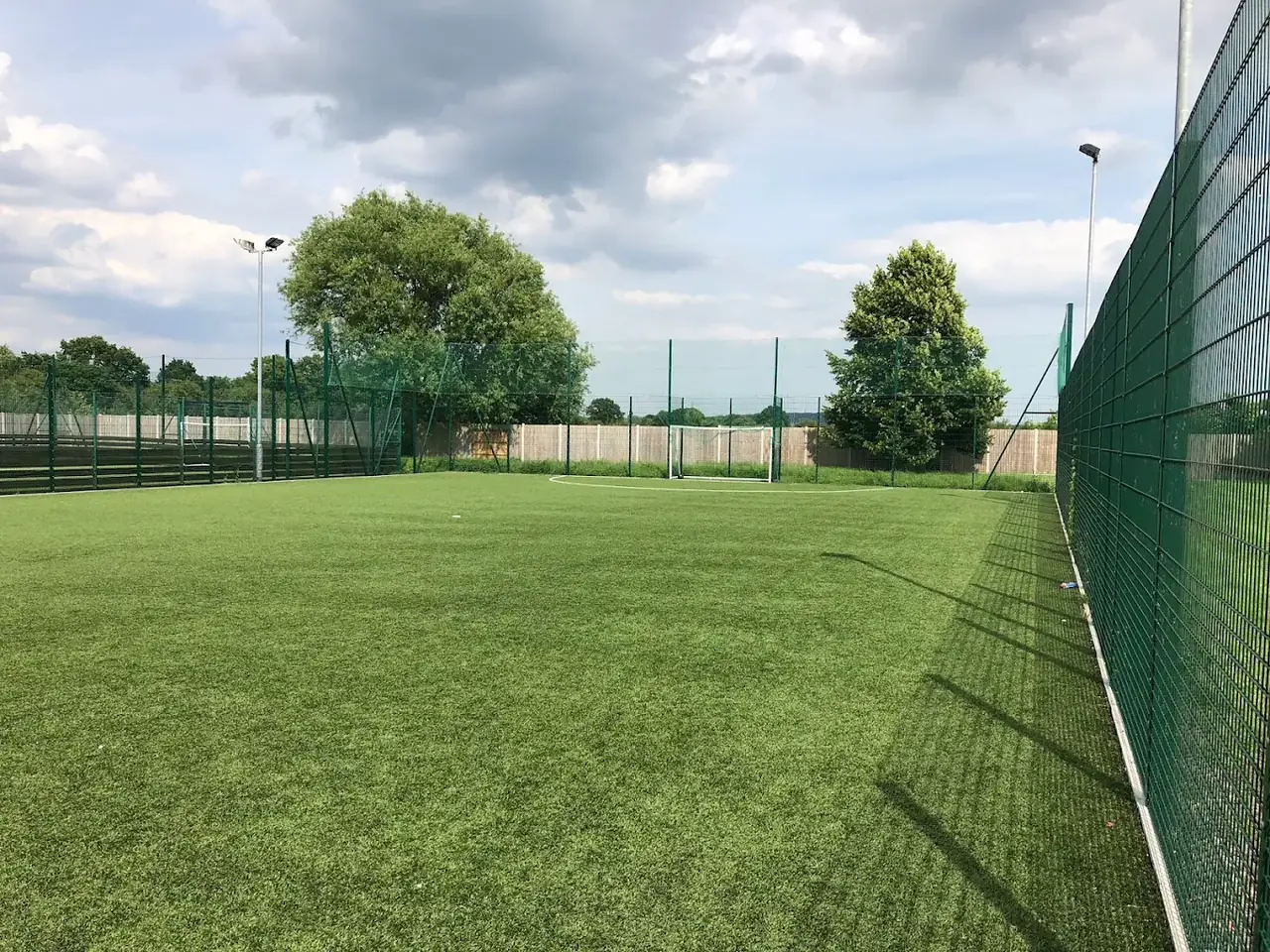Floodlit 5-a-side astroturf pitch at Scorers, Upminster