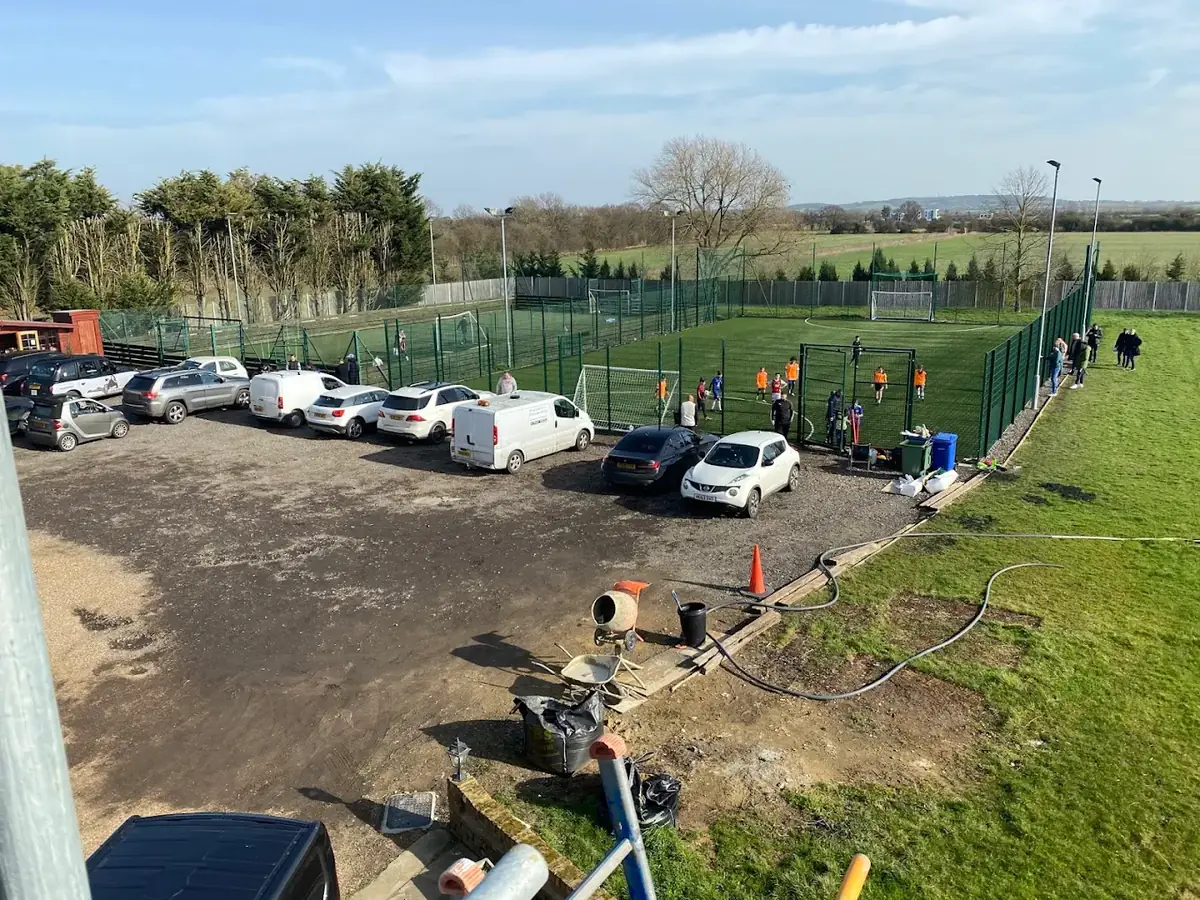 Matchday at Scorers with both pitches in use